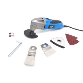Multifunktionsschwenkwerkzeug/Multitool mit Zubehör, 200 W