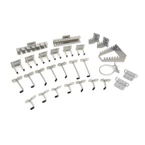 Haken und Aufhängungen für modularen Schreibtisch, 28-teiliges Set