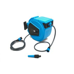 Wasserschlauch mit automatischer Aufwicklung 20 m, Kunststoff