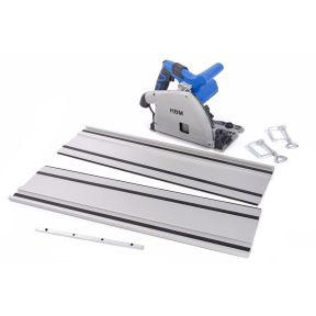Tauchsäge mit Schiene 2 x 700 mm, 1200 W