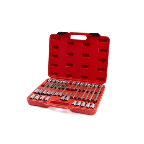 Torx Steckschlüssel, 1/2", Chrom-Vanadium, 32-teiliges Set