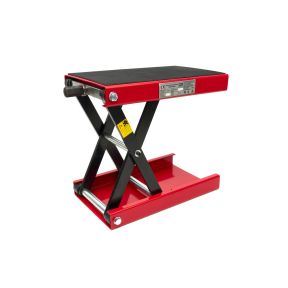 Mini Niederhub-Bühne für Motorräder rot, 450 kg