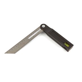 Verstellbarer Winkel mit Libelle, 180 mm