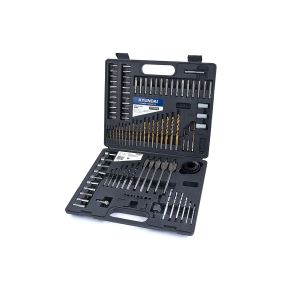 Schnellbohrer und Schraubenausätze Hyundai 65204, 101-teiliges Set
