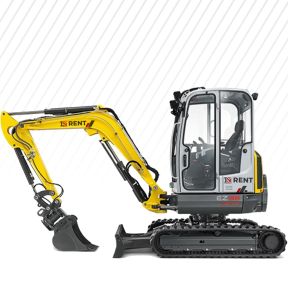 Mini bager 4,3T Wacker Neuson  EZ-38/bager 4 tone