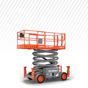Skyjack SJ6832 Scheren-Hubarbeitsbühne, 11,8 m