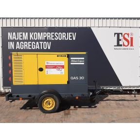 Agregat/generator Atlas Copco QAS 30 kVA