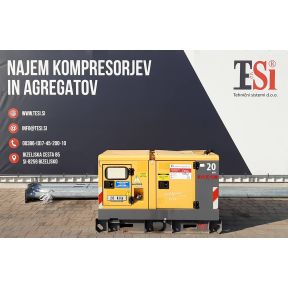 Agregat/generator Atlas Copco QAS 20