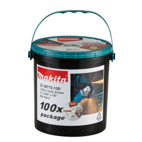 Makita D-18770-100 Trennscheibe für INOX, 125 x 1 mm, 100 Stück