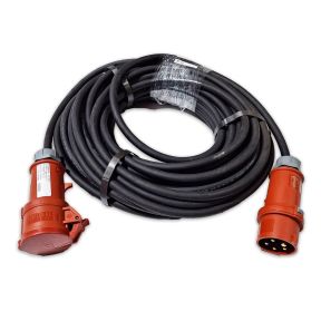 Miete eines 3-phasigen Kabelverlängerung 16 A 400 V 25 m IP44
