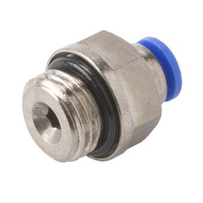 Kunststoffanschluss gerade mit Gewinde 1/4", 4/2,5 mm