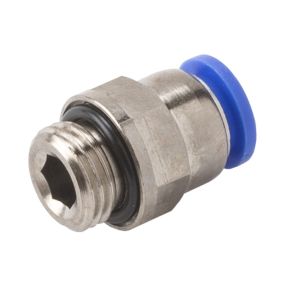 Kunststoffanschluss gerade mit Gewinde 1/4", 8/6 mm