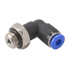 Kunststoffwinkelverbinder mit 1/8" Gewinde, 4/2 mm