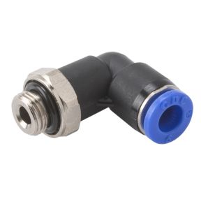 Kunststoffwinkelanschluss mit 1/8"-Gewinde, 6/4 mm