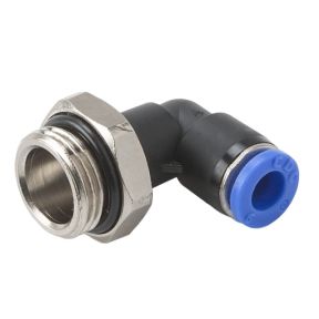 Kunststoffwinkelanschluss mit Gewinde 3/8", 6/4 mm