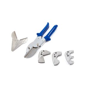 PVC-Rohrschneider mit wechselbaren Aufsätzen - 6-teiliges Set