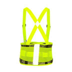 Reflektierender Lendenriemen mit Trägern hi-viz