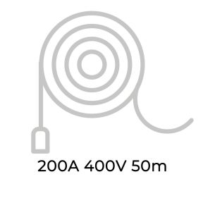 Miete eines 3-phasigen Verlängerungskabels 200 A 400 V 50 m