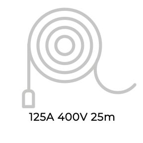 Miete eines 3-phasigen Verlängerungskabels 125 A 400 V 25 m